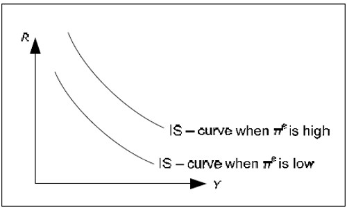 The IS curve and expected inflation